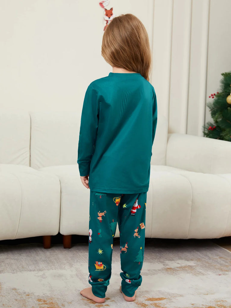 Comfortable matching Christmas pyjamas for families