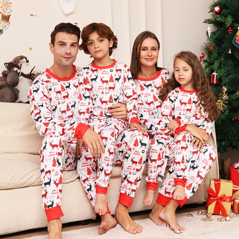 Red Forest Christmas Pajamas