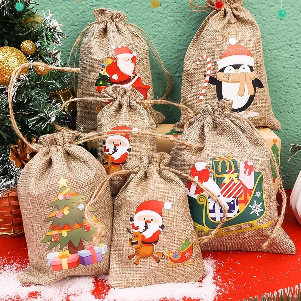 Christmas Character Gift Santa Sack