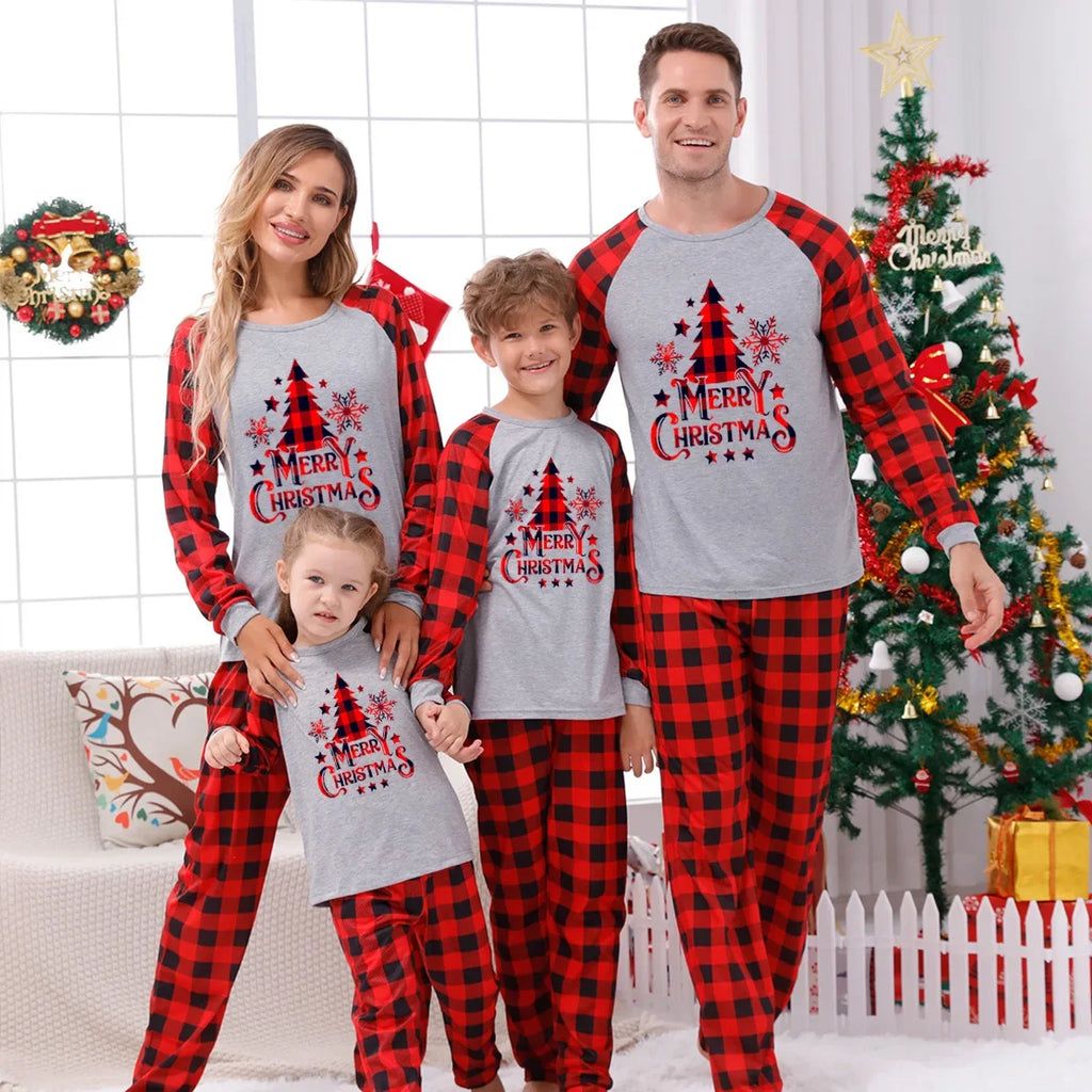 Merry Christmas Plaid Pajamas