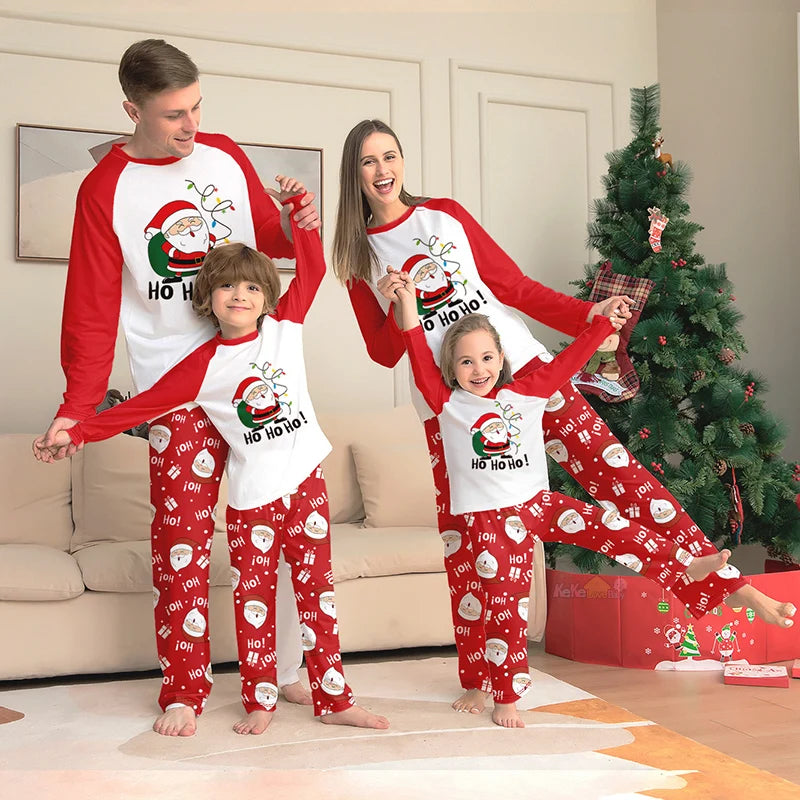 Ho Ho Ho Santa Christmas Pajamas