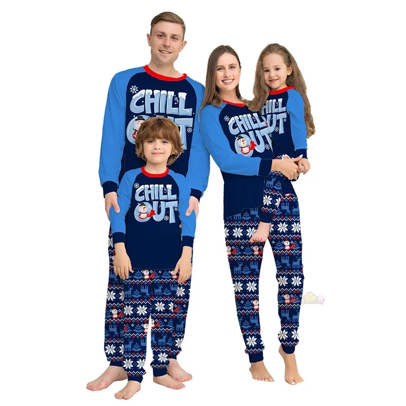 Chill Out Christmas Pajamas