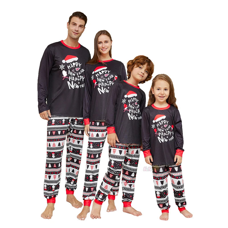 Happy New Year Christmas Pajamas