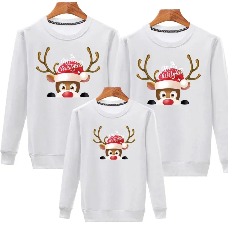 Plain Yellow Reindeer Christmas Sweater